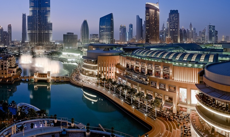 Dubai Mall -  trung tâm thương mại lớn nhất thế giới.