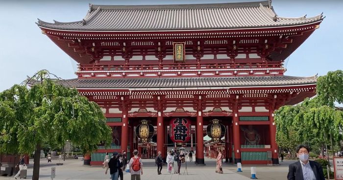 Chùa Sensoji - ngôi chùa lâu đời nhất ở Tokyo