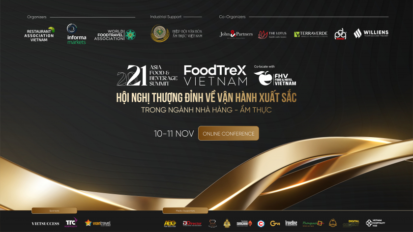 Sự kiện ASIA Food & Beverage Summit năm nay sẽ diễn ra vào ngày 10 và 11 tháng 11
