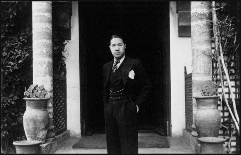 Hoàng đế Bảo Đại, ảnh chụp năm 1932 (Flickr/Agence Mondial)
