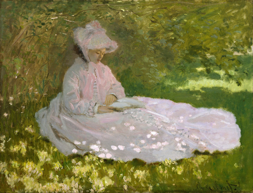 Springtime (1872) - Claude Monet