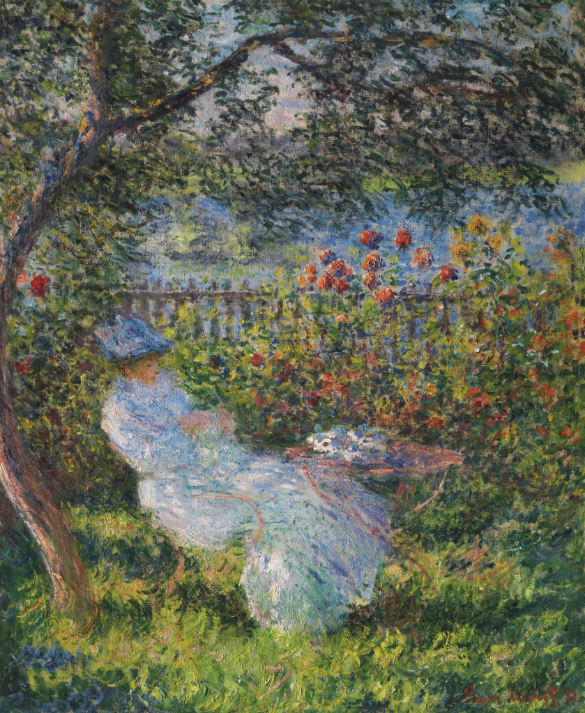 Alice Hoschede in the Garden (1881) - Claude Monet