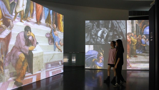 Một triển lãm hội họa được tổ chức tại Bảo tàng Hà Nội cuối năm 2020, sau đó Bảo tàng đã đóng cửa để tiếp tục thi công