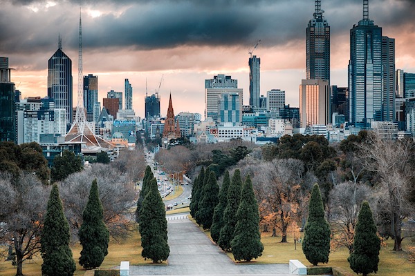 Hình ảnh một Melbourne hiện đại