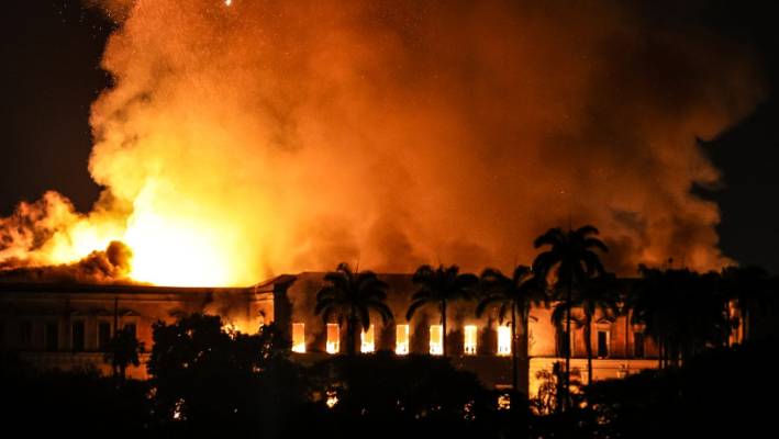 Bảo tàng Quốc gia Brazil đã mất 90% cổ vật sau vụ hoả hoạn
