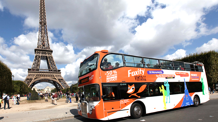 Loại hình du lịch bằng xe buýt 2 tầng Hop-on hop-off sẽ không được phép hoạt động trong trung tâm thành phố Paris trong thời gian tới