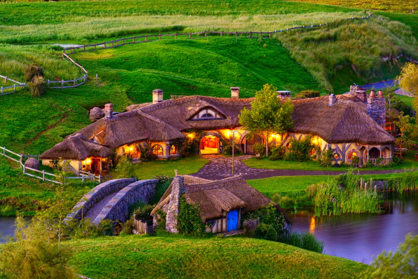Ngôi làng Hobbit ở New Zealand