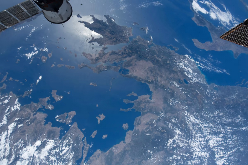 Hy Lạp và Biển Aegean, nhìn từ ISS
