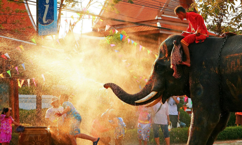 Lễ hội Songkran từ lâu đã trở thành nét độc đáo của du lịch Thái Lan.