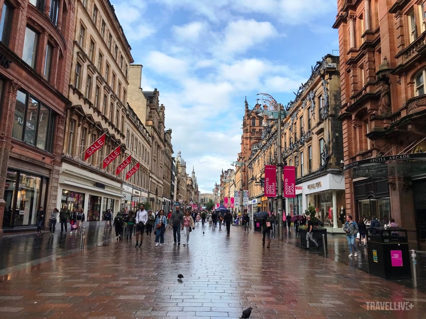 Glasgow mang nét kiến trúc cổ kính của Vương quốc Anh.