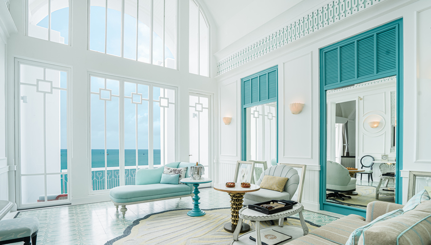 JW Marriott Phu Quoc Emerald Bay là khu nghỉ dưỡng có kiến trúc độc bản được thiết kế bởi kiến trúc sư Bill Bensley.