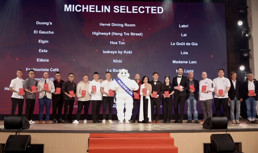 103 nhà hàng/quán ăn được vinh danh với 4 hạng mục giải thưởng, trong đó có 4 nhà hàng được gắn sao Michelin danh giá, 70 nhà hàng/quán ăn Michelin Selected, 29 nhà hàng Bib Gourmand, 3 người đạt giải Michelin Guide Special Award