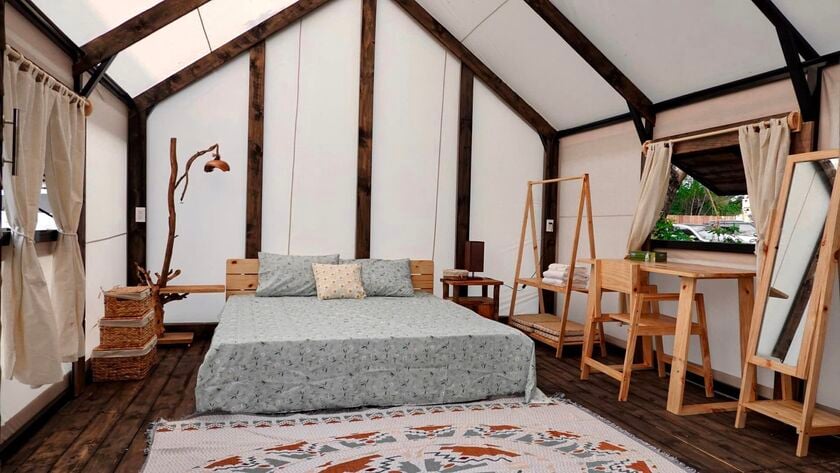 Lata camping là một trong những mô hình cắm trại có nhiều thiết kế hạng phòng độc đáo, tiện nghi như một khách sạn