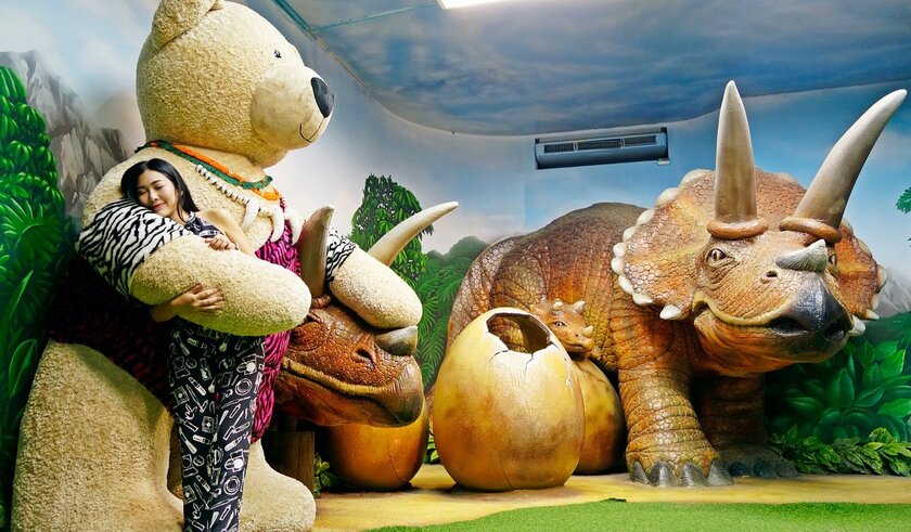 Với mỗi mét vuông cả trăm góc check-in, bảo tàng gấu bông Teddy là nơi du khách bội thu những tấm hình kỷ niệm.