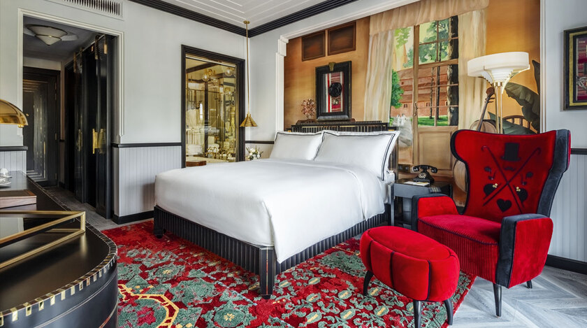 Capella Hanoi sở hữu 47 phòng nghỉ và phòng suite, không có sự lặp lại giữa bất kỳ phòng nghỉ nào ở đây