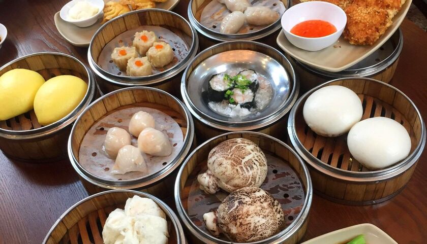 Các món dimsum tại tiệm mì gia Phát ký chỉ có giá từ 45.000 đến 65.000 đồng.