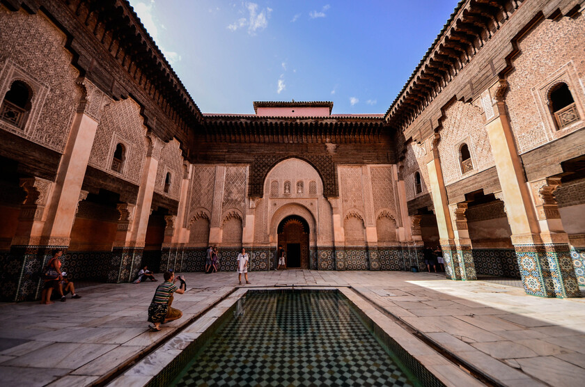 Ali Ben Youssef Madrasa, ngôi trường dạy kinh Koran lớn nhất Bắc Phi, với lịch sử hào hùng từ thế kỷ 16 và được bảo tồn cho đến tận ngày nay