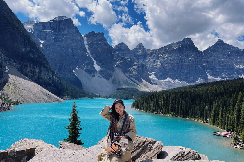 Blogger Moon in Loonie Land từng luôn có mong muốn được một lần tới và trải nghiệm Banff.