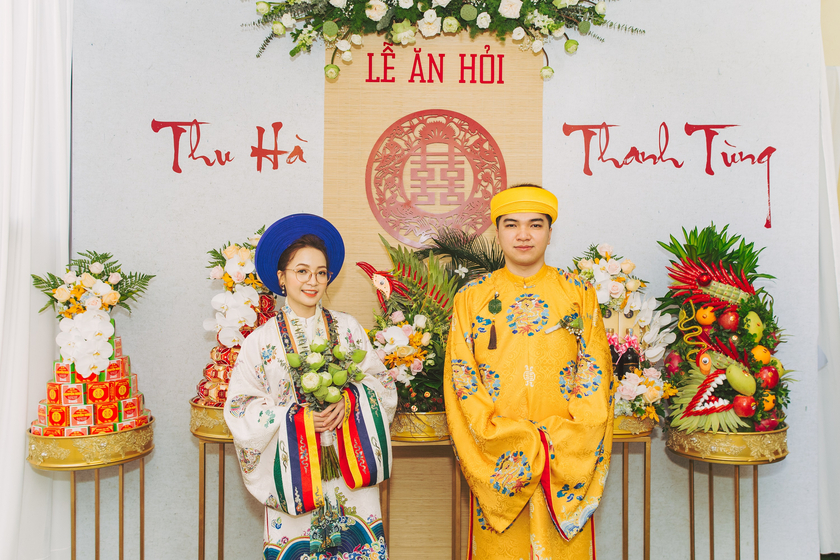 Đám cưới cổ phục Việt Nam cũng được nhiều cặp đôi trẻ lựa chọn.