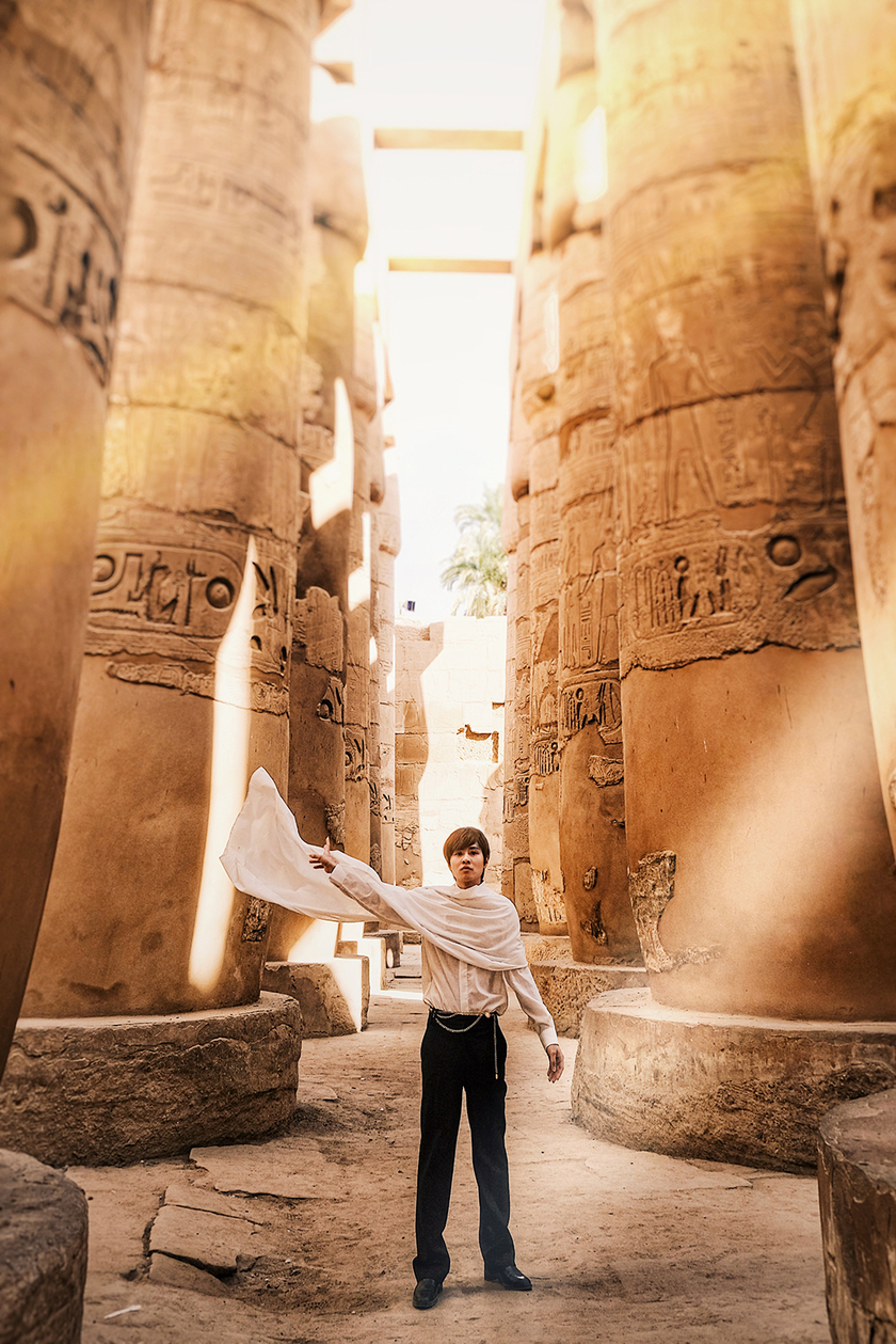 Bên cạnh muôn vàn những điều kỳ thú, Chí Anh cũng gặp những trải nghiệm không thể nào quên với chuyến đi Ai Cập