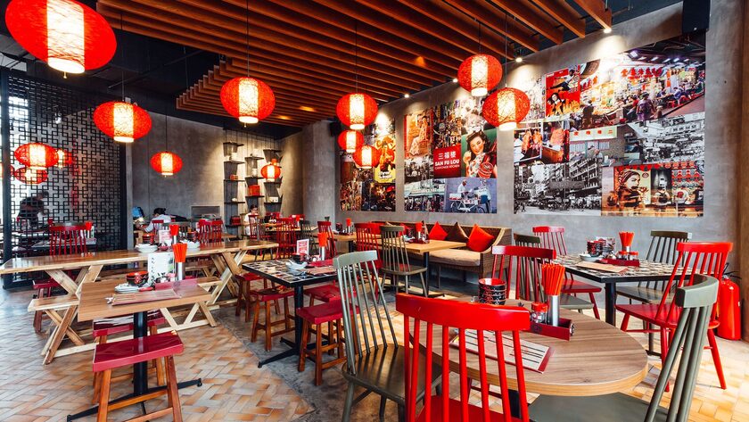 Tại đây, bạn sẽ trải nghiệm một không gian ẩm thực truyền thống của người Quảng Đông.