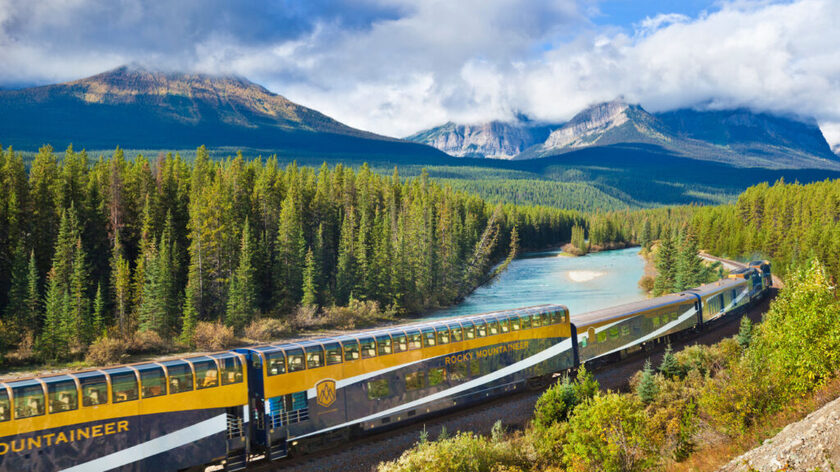 Công ty khai thác tuyến đường sắt Rocky Mountaineer triển khai đến bốn tuyến đường khác nhau, trong đó có ba tuyến ở Canada và một tuyến ở Mỹ.