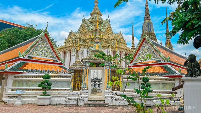 Wat Pho là ngôi chùa Phật Giáo Nam Tông lâu đời và lớn nhất ở Thái Lan.