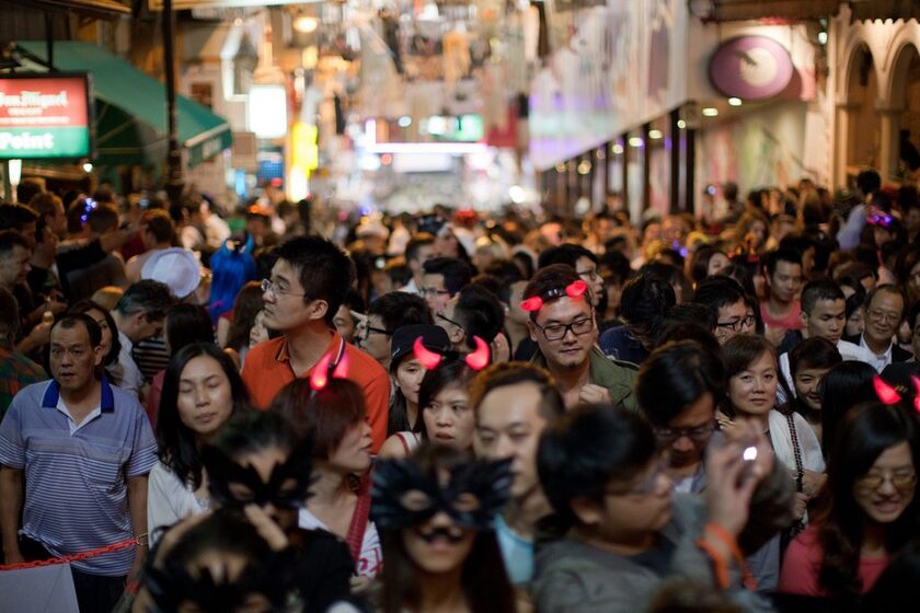 Hồng Kông được mệnh danh là Thủ đô Halloween của Châu Á.