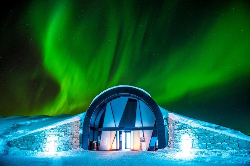 Vẻ đẹp ngoạn mục của không gian Icehotel, Thụy Điển.