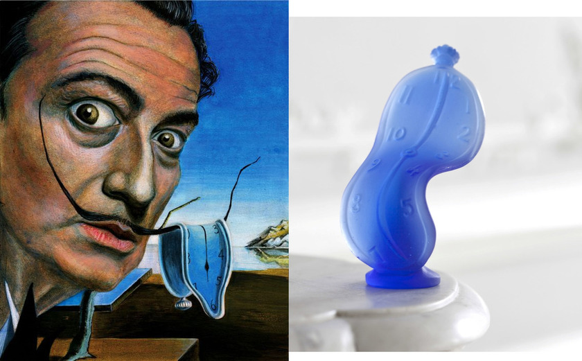 Cú bắt tay của Daum và Salvador Dalí cho các tác phẩm nghệ thuật “sống cuộc đời thứ hai” bằng ánh pha lê trong suốt với kỹ thuật chế tác “Pâte de verre”.
