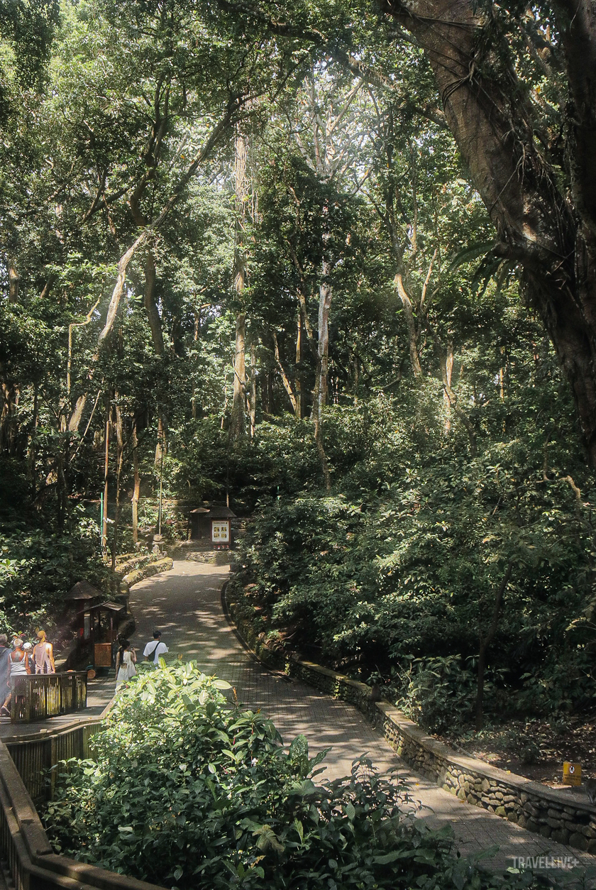 Lối vào The Sacred Monkey Forest tại Ubud