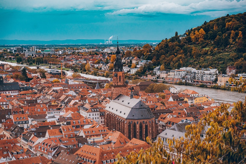 Heidelberg được mệnh danh thành phố thơ mộng bậc nhất nước Đức.