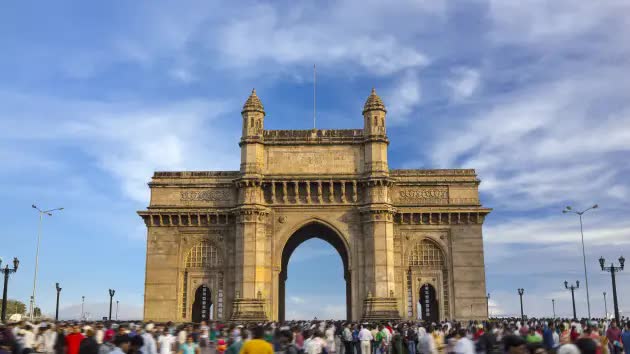 Cổng Ấn Độ nổi tiếng thế giới ở thành phố Mumbai được xây dựng vào thế kỷ 20. Ảnh: Getty Images