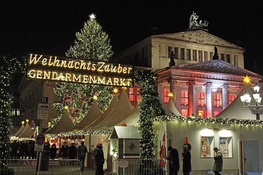 Hội chợ Giáng sinh tại Weihnachtszauber.