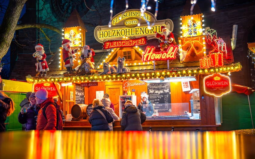 Chợ Giáng sinh ở Basel Thụy Sĩ