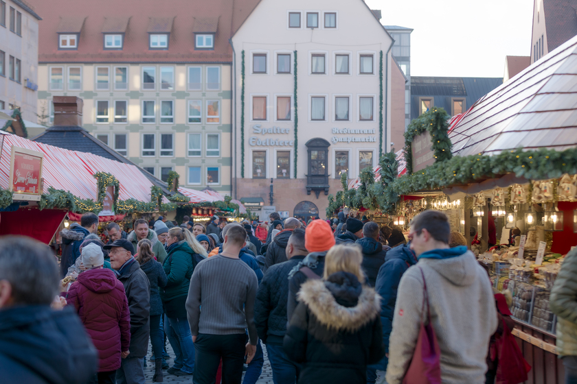 Nuremberg được biết đến là phiên chợ cổ nhất châu Âu khi đã tồn tại từ năm 1628.