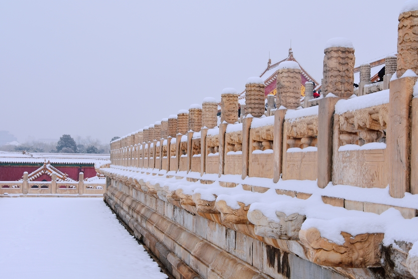 Bắc Kinh nằm ở khu vực khí hậu lạnh nhưng tuyết không thường xuyên rơi