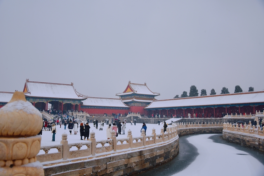 Mùa Đông Bắc Kinh gây thương nhớ bởi vẻ đẹp vô cùng ấn tượng