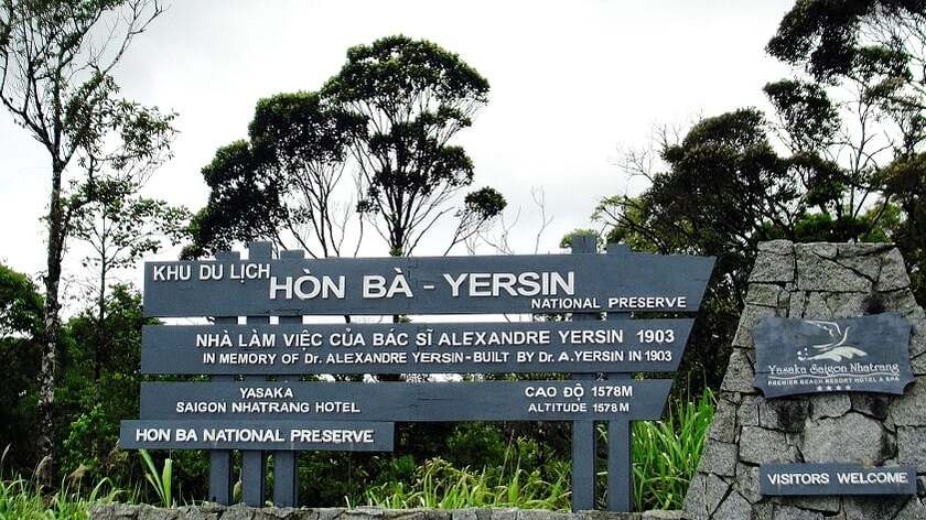 Ngôi nhà của bác sĩ Yersin - người có công lớn khai phá ra Khu bảo tồn thiên nhiên Hòn Bà. Ảnh: Khánh Vĩnh
