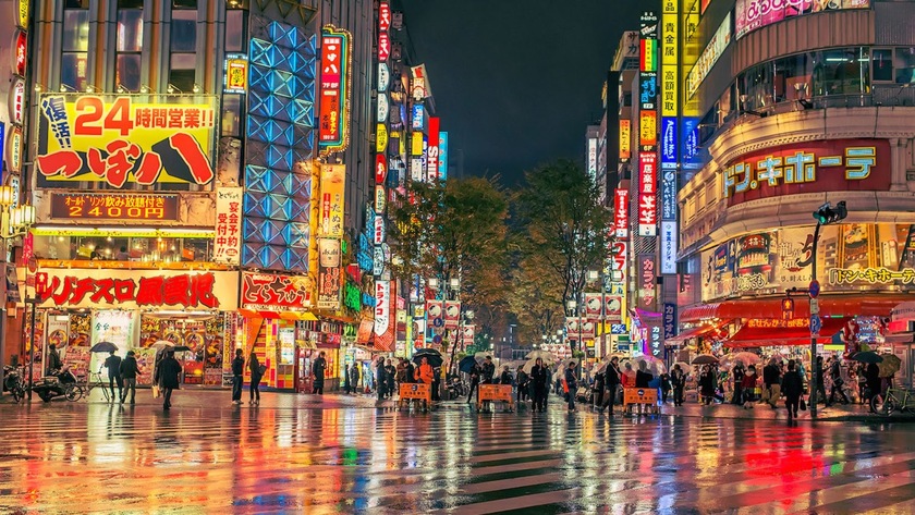 Thủ đô Tokyo sôi động và hiện đại với những tòa nhà chọc trời, khu mua sắm sầm uất, cùng nền văn hóa độc đáo.