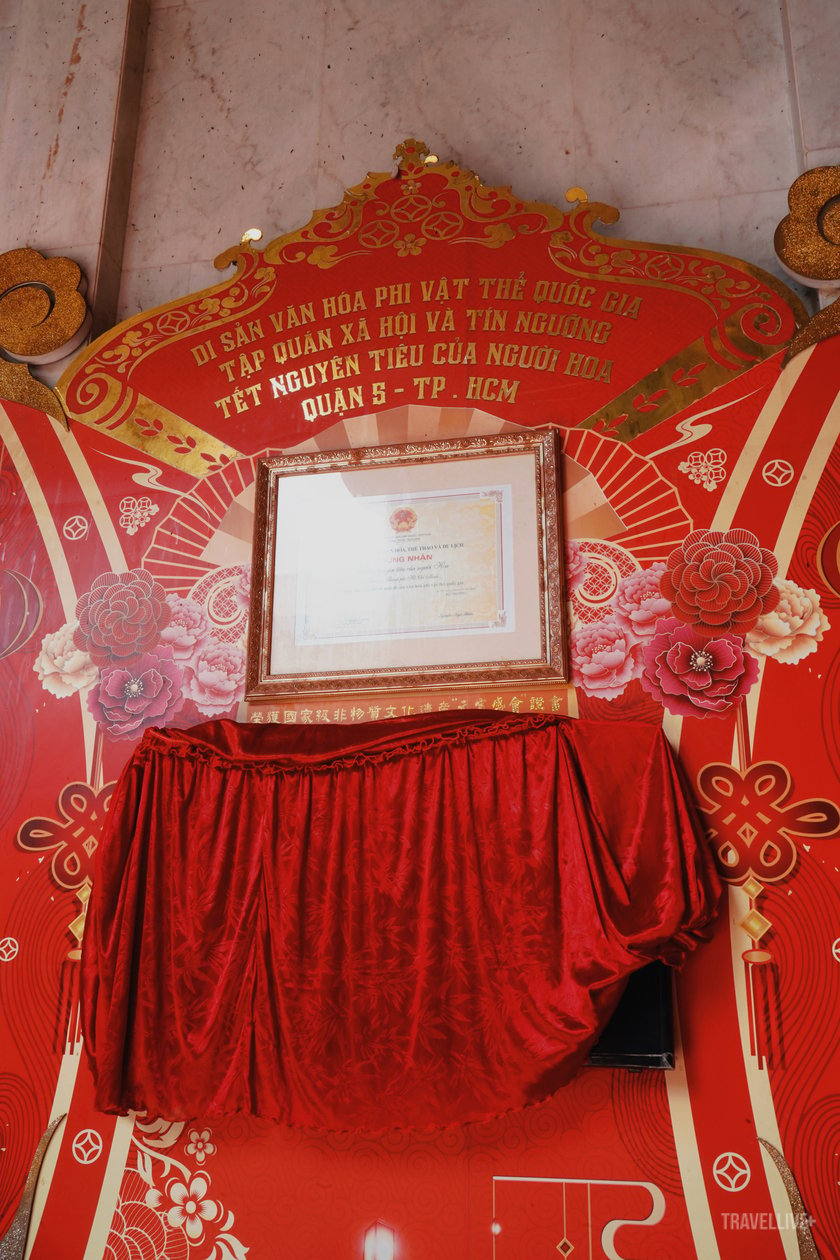 Lễ hội Tết Nguyên Tiêu của người Hoa ở Sài Gòn đã được Bộ Văn hóa, Thể thao và Du lịch công nhận là Di sản văn hóa phi vật thể cấp quốc gia vào năm 2020.