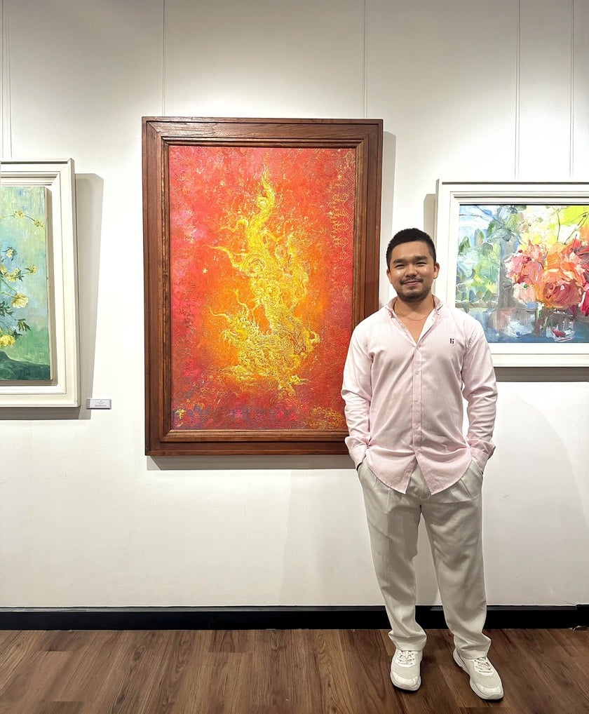 Nguyễn Thanh Vũ sinh năm 1995, tốt nghiệp đại học Kiến trúc TP. HCM và niềm có đam mê lớn với hội họa đặc biệt là sơn dầu.