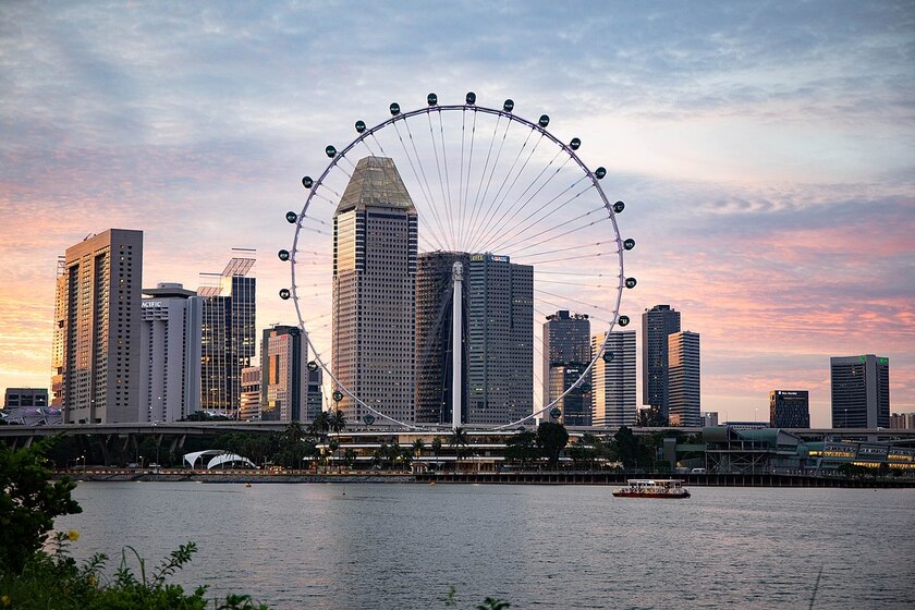 Singapore Flyer - vòng quay quan sát lớn nhất châu Á