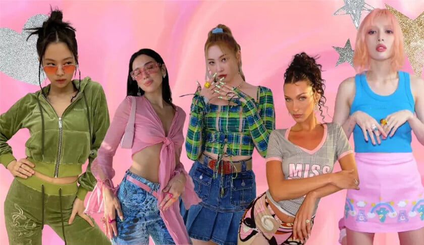 Phong cách Y2K là xu hướng thời trang ra đời vào cuối năm 90, đầu 2000.