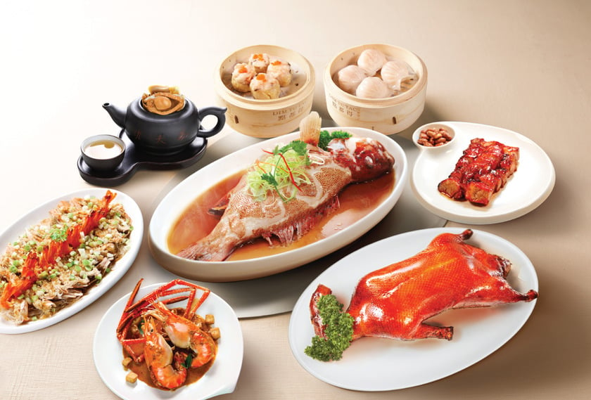 Thực đơn Alacarte lôi cuốn với hơn 300 món ăn chuẩn vị Quảng Đông