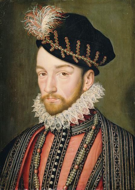 Vua Charles IX của Pháp.