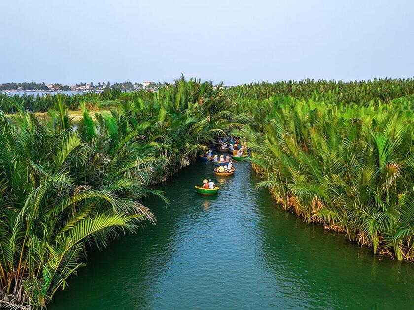 Một Miền Tây sông nước ngay tại Hội An – Khu du lịch sinh thái Rừng dừa Bảy mẫu