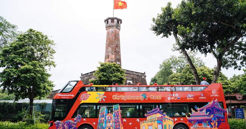 Xe buýt 2 tầng Hà Nội - trải nghiệm ngắm Thủ đô từ trên cao