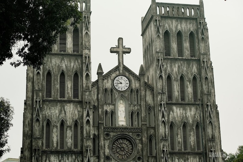 Nhà thờ Lớn Hà Nội là một công trình kiến trúc Gothic tiêu biểu