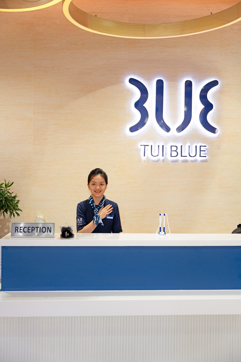 Sảnh lễ tân khách sạn TUI BLUE Nha Trang